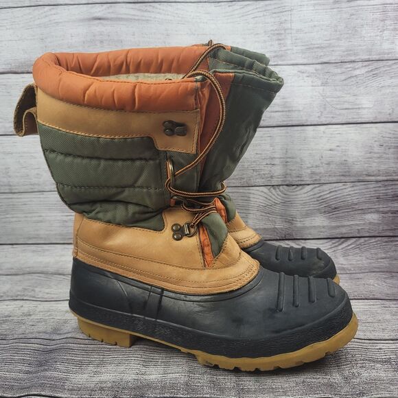 Lands' End Other - Lands End Men's 420469 Lace Up Lined Waterproof Winter Boots Size 9 D